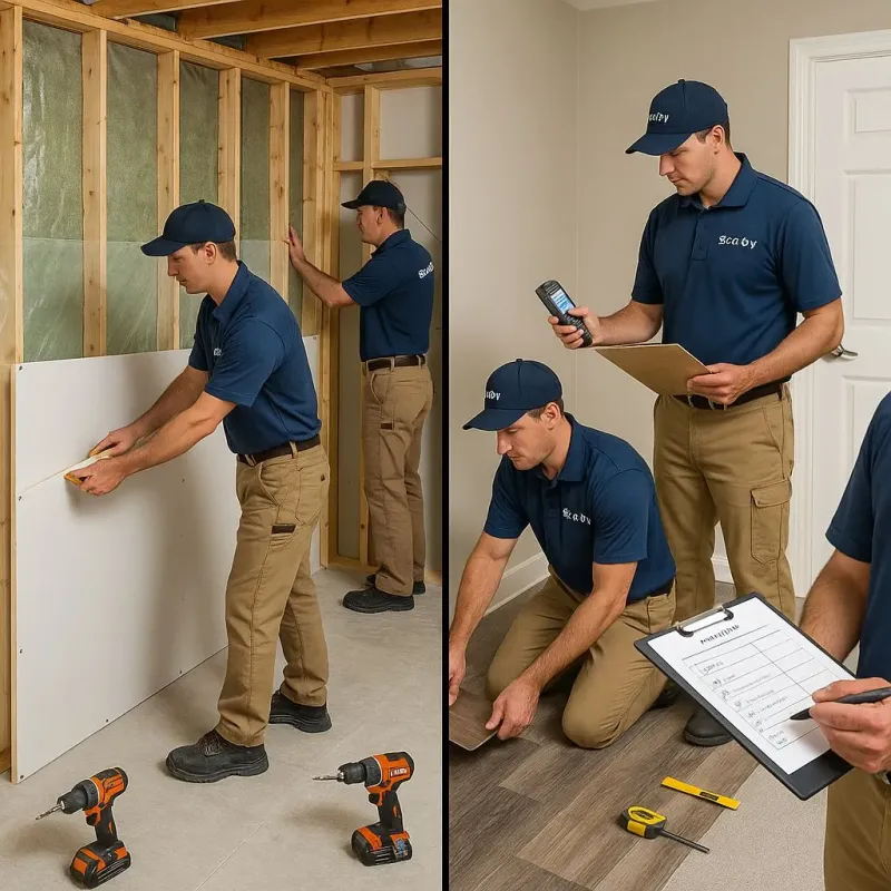 Repairs and Reconstruction process in Southglenn, CO